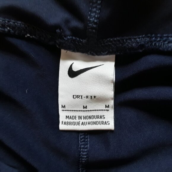 Women's Nike Dri-Fit Size Medium Dark Blue Running Shorts - Picture 3 of 3